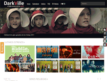 Tablet Screenshot of darkville.com.mx